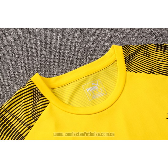 Chandal del Manchester City Manga Corta 2019-2020 Amarillo